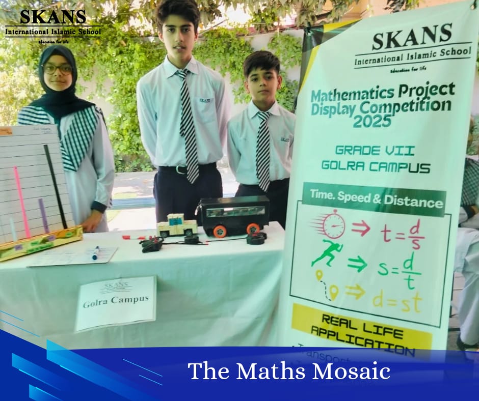 Winners of Inter school Mathematics Project Display Competition!